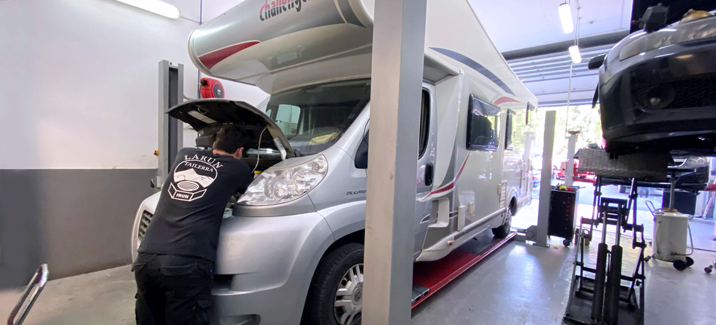 taller mecánico autocaravanas en irun